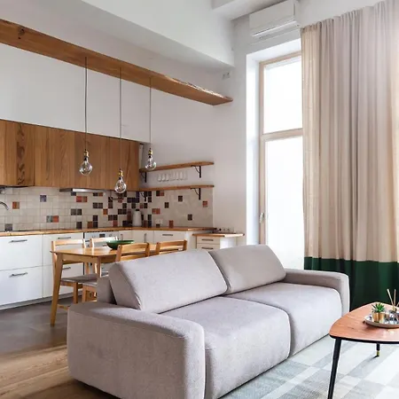 Апартаменты Cosy Loft With Terrace In Paupys By Urban Rent Вильнюс