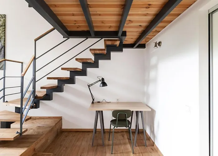 アパート Cosy Loft With Terrace In Paupys By Urban Rent *