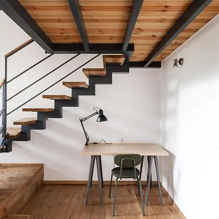 Lejlighed Cosy Loft With Terrace In Paupys By Urban Rent *