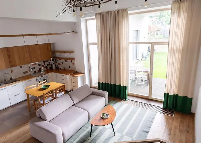 Cosy Loft With Terrace In Paupys By Urban Rent Vilnius